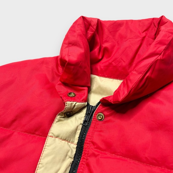 Vtg 70s REI Co-op Quilted Goose Down Puffer Jacket, USA Made Lightweight Women M - Picture 7 of 10
